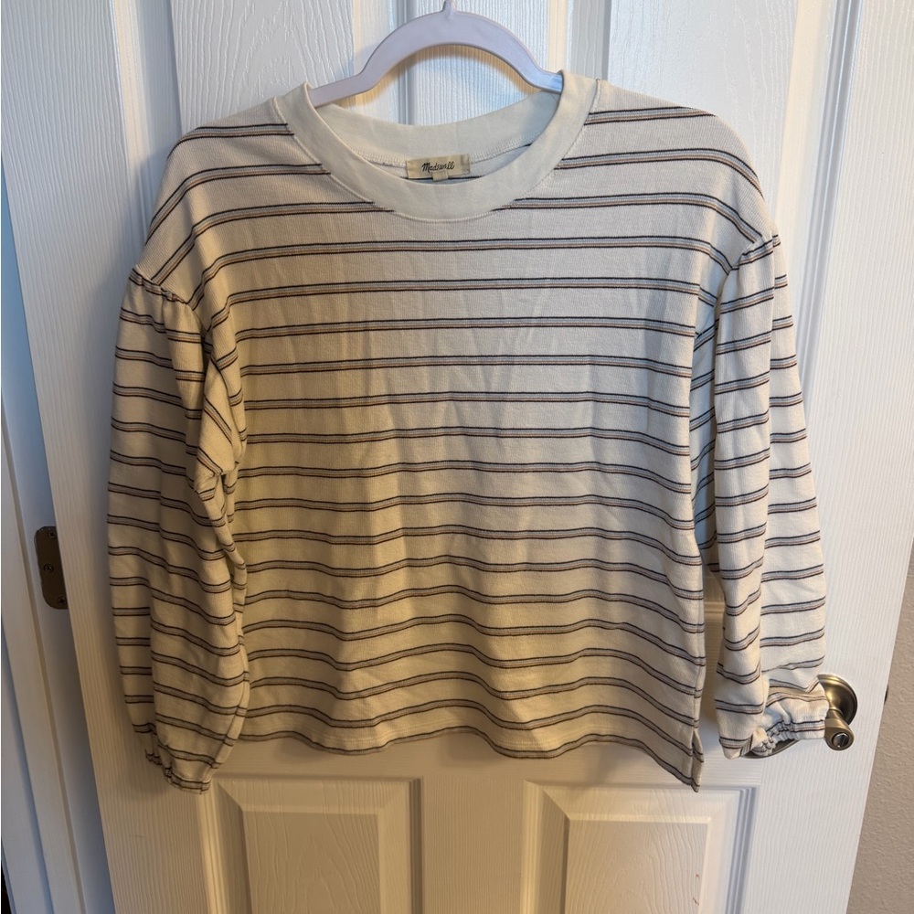 Madewell Long Sleeve Shirt - Stripes